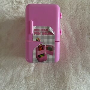 Pink Mini Small Fridge Pen Holder